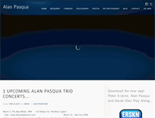 Tablet Screenshot of alanpasqua.com